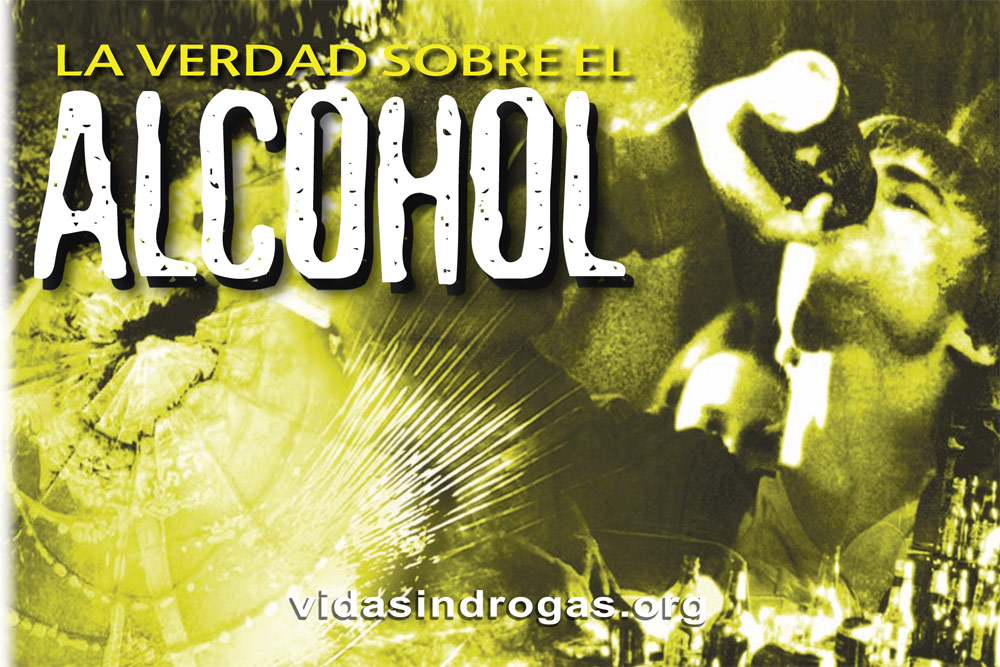 Folleto la Verdad sobre el alcohol Valencia sin Drogas - campaña de prevención