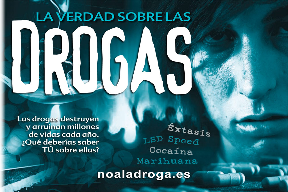 Folleto la Verdad sobre las Drogas Valencia sin Drogas