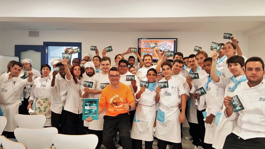 Conferencia de prevención de drogas en Valencia - CENTRO SUPERIOR DE HOSTELERIA MEDITERRANEO - Valencia sin Drogas