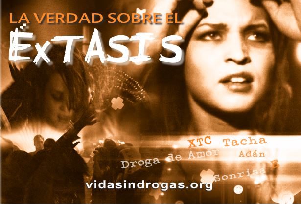 Folleto la verdad sobre el éxtasis - Valencia sin drogas - campaña de prevención